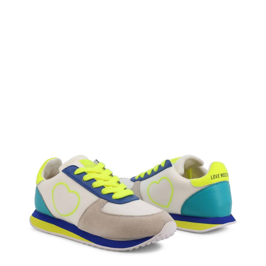 Neon Heart Sneakers