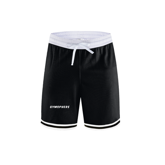 Classic Stripe Trim Basketball Shorts