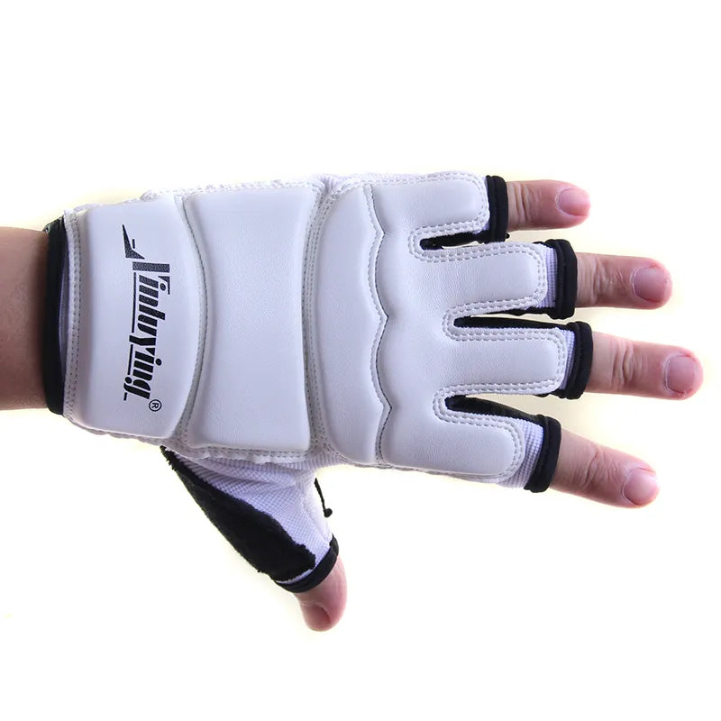 Boxing Gloves Half Fingers Adults Boxing Fighting Kids Sandbag Training MMA Sanda Karate Muay Thai Fitness Taekwondo Protector