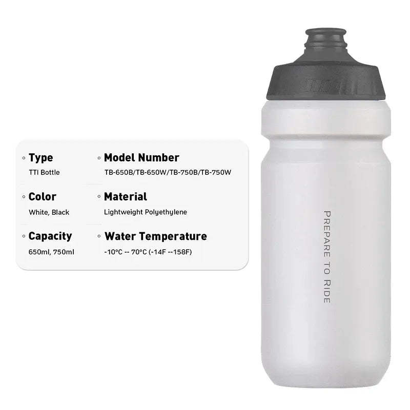 TOPEAK 650-750ML Bicycle Water Bottle Leak-proof Squeezable MTB Road Cycling Bottle Ultralight Outdoor Sports Kettle Scalable