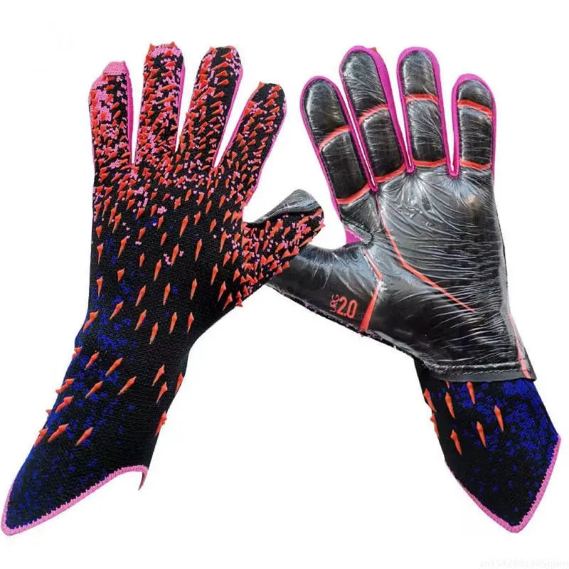 Professional Football Goalkeeper Soccer Gloves Latex Thickened Protection Adults Goalkeeper Soccer Sports Football Goalie Gloves