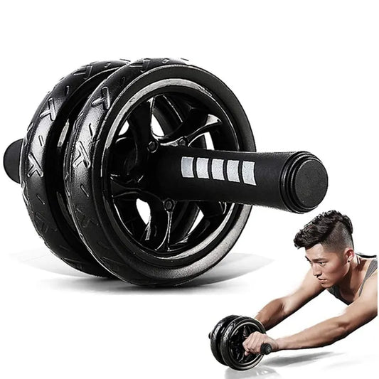 AB Roller Wheel Roller Keep Fit Wheels Home Crunch Artifact No Noise Abdominal Training Equipment for Gym Strength Workouts