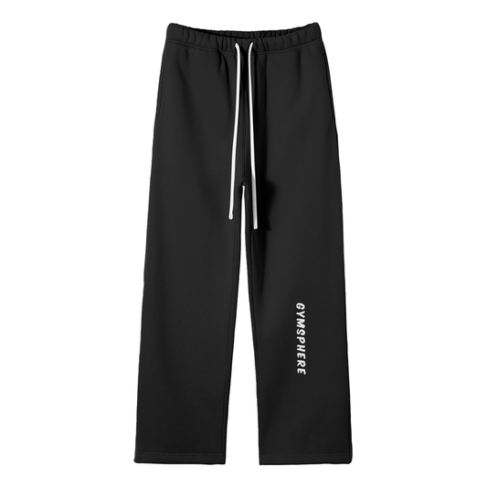 Streetwear Fleece Straight Leg Pants