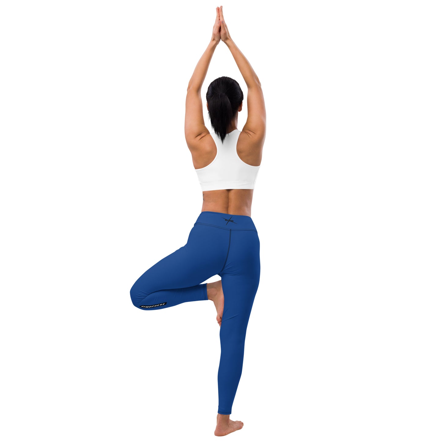 Yoga Legging | • 82% polyester, 18% spandex • Vierzijdige stretch, wat betekent dat de stof uitrekt en herstelt op de dwars- en lengtevezels. • Gemaakt van glad, comfortabel microvezelgaren • Verhoogde tailleband