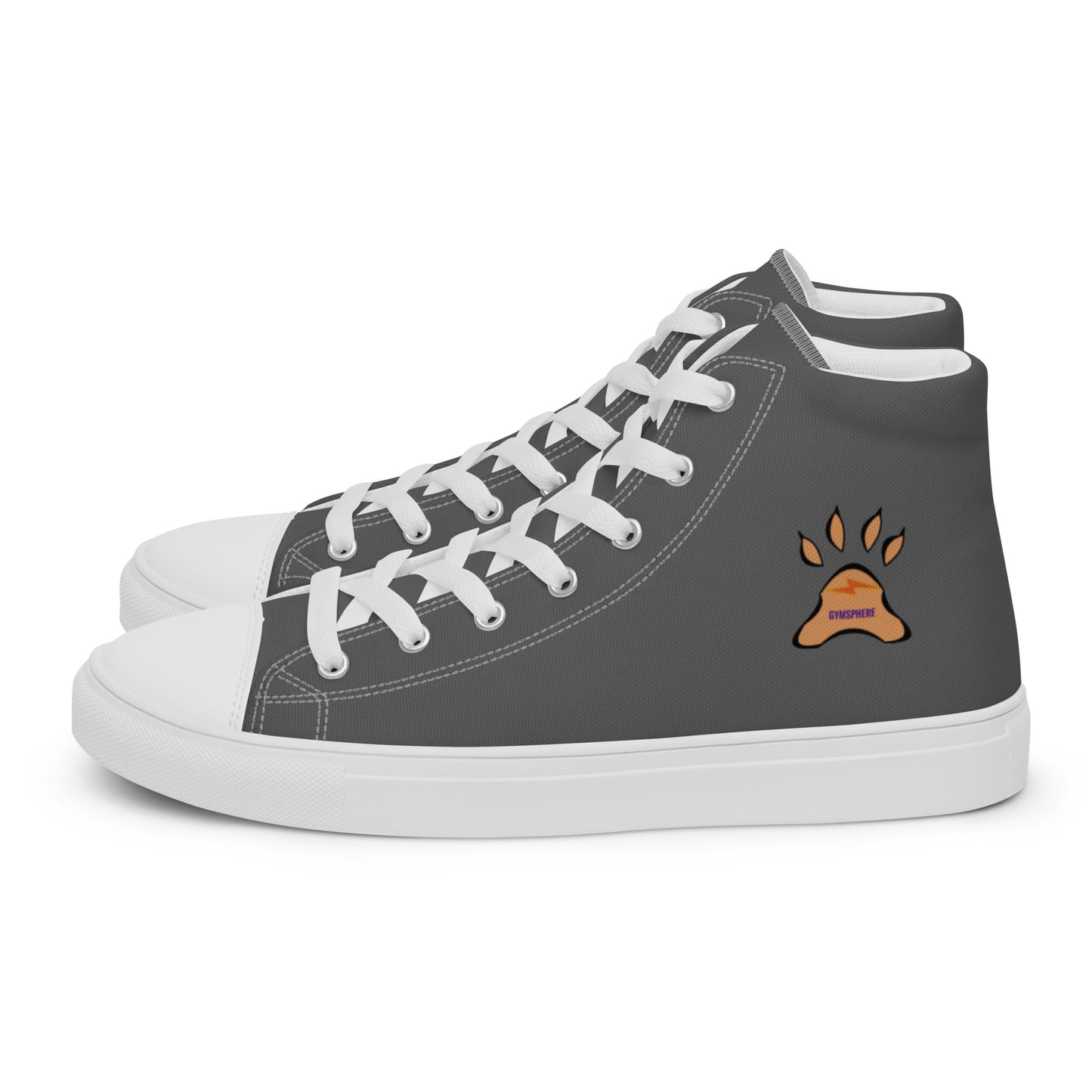 Men’s high top canvas shoes