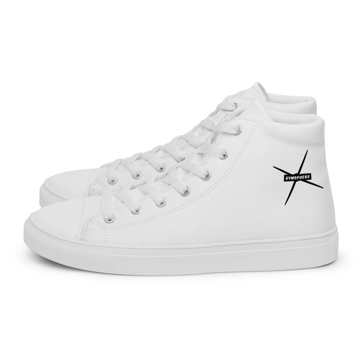 Men’s high top canvas shoes