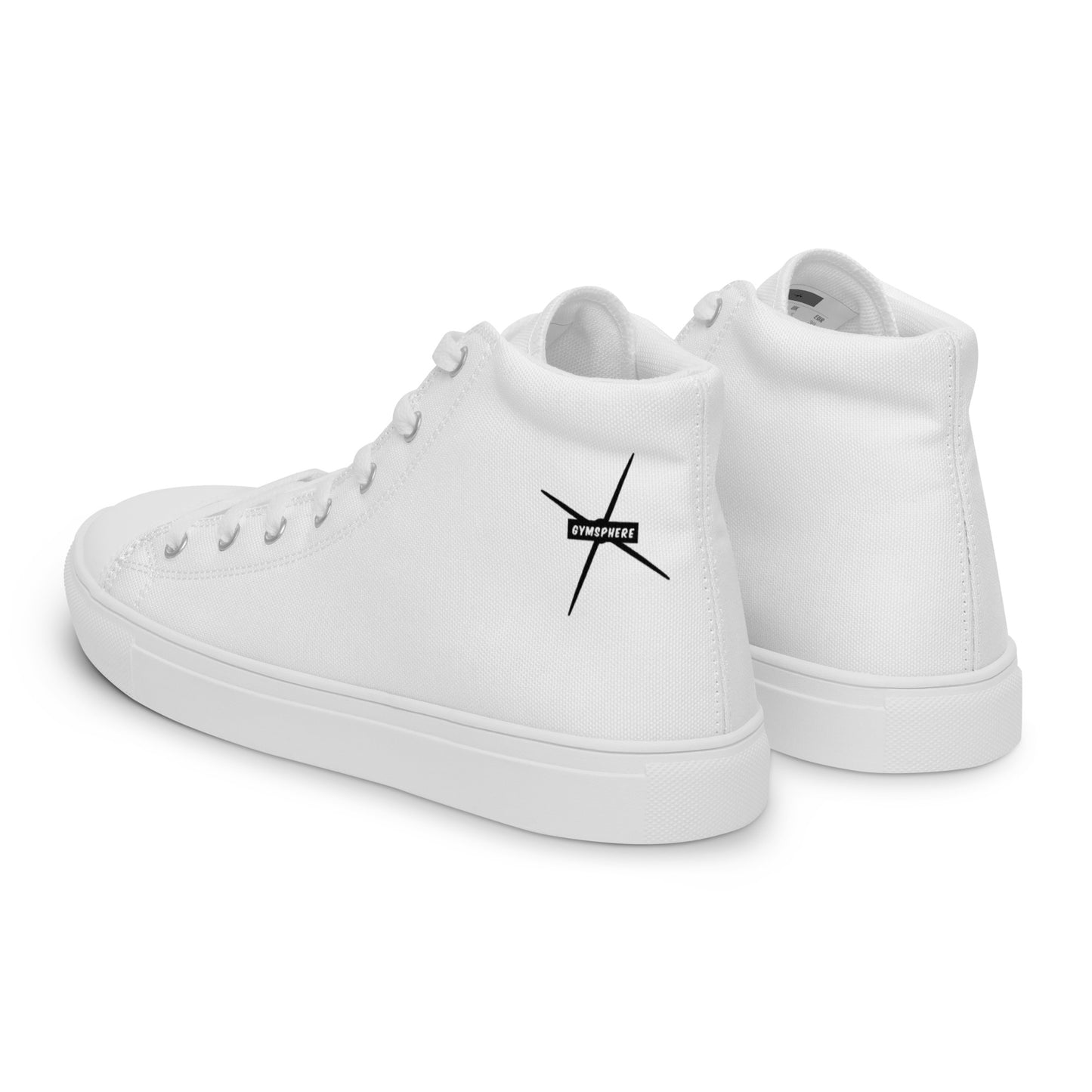 Men’s high top canvas shoes