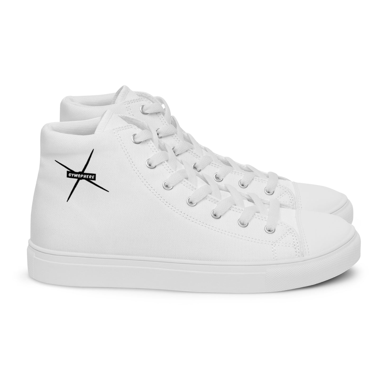 Men’s high top canvas shoes