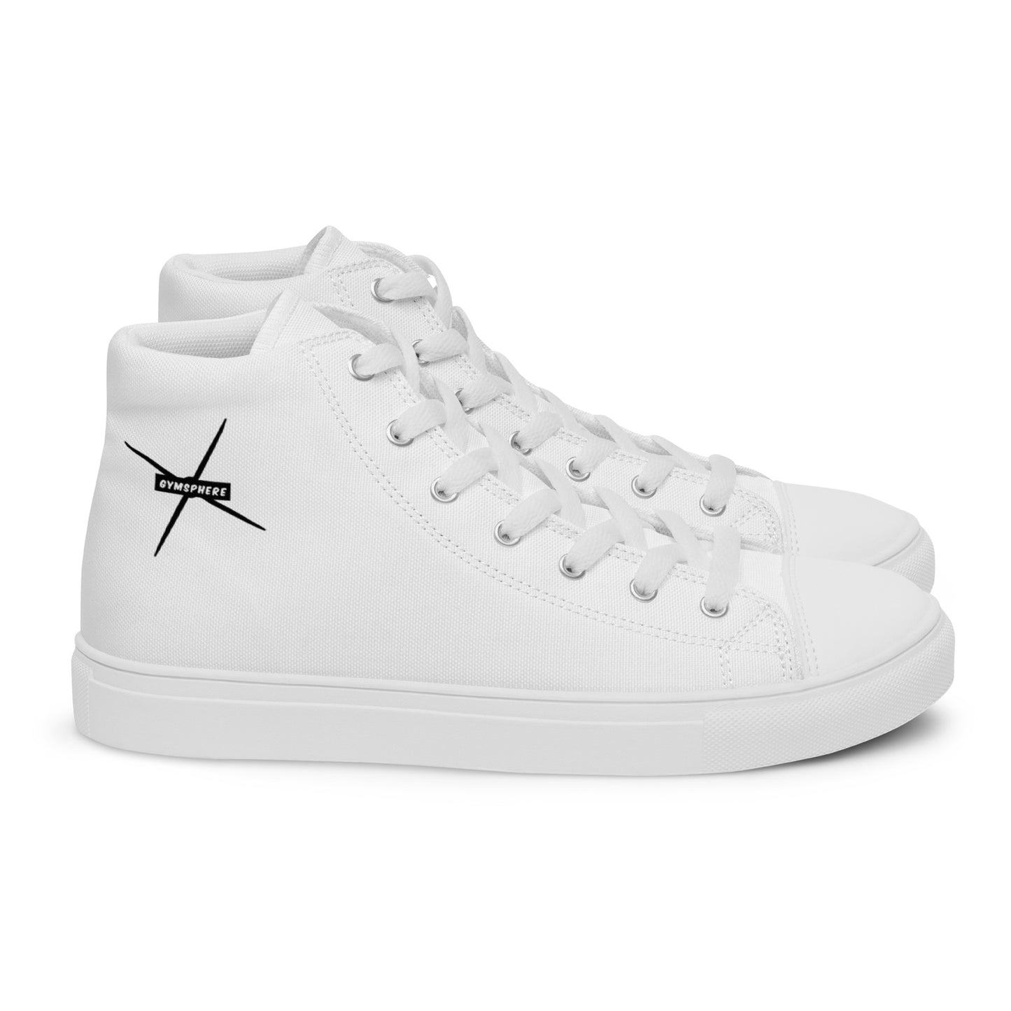 Men’s high top canvas shoes