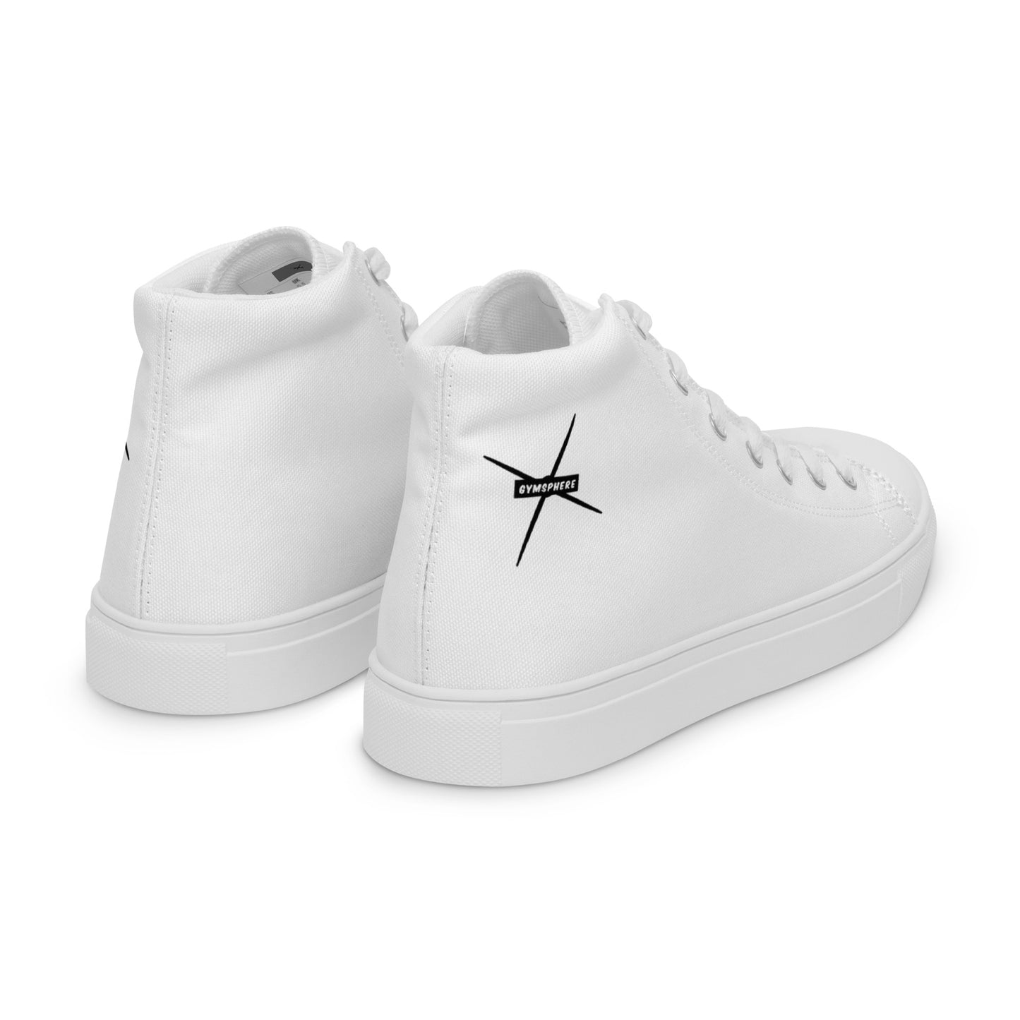 Men’s high top canvas shoes