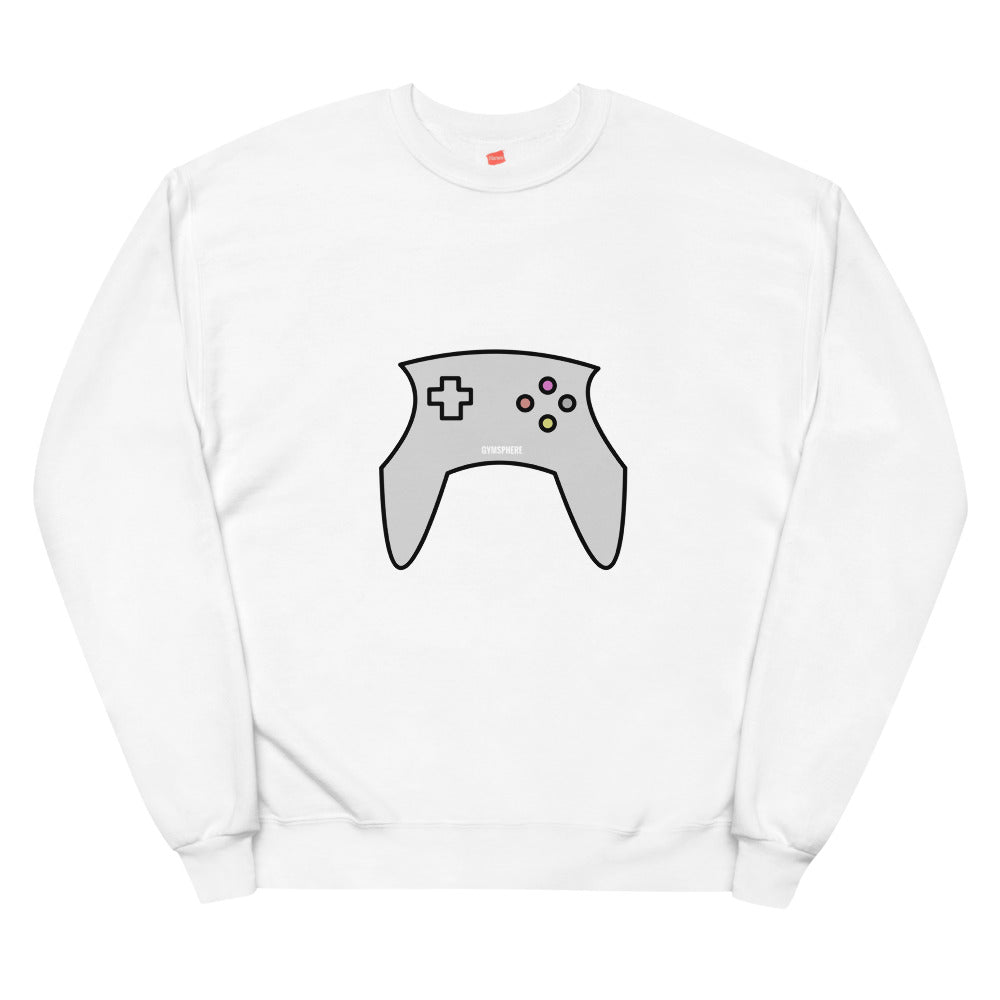 Graphic fleece sweatshirt